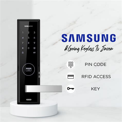 samsung smart mortise lock shs-h505 rfid reader|Samsung shs h505 double lock.